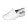 24 Hour Comfort Tania (1049) Women's Wide Width Comfort Leather Slingback Mules White 5 view 1