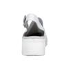 24 Hour Comfort Tania (1049) Women's Wide Width Comfort Leather Slingback Mules White 5 view 4