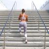 Maasai Activewear Women's Compression Leggings | High Waist Tummy Control Steel Grey view 4