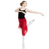 Danzcue Adult Wrap Ballet Dance Skirt, Red, P-S-Adult view 2