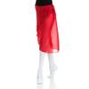 Danzcue Adult Wrap Ballet Dance Skirt, Red, P-S-Adult view 4