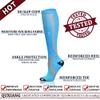 QUXIANG Copper Compression Socks for Women & Men Circulation (8 Pairs) - Best for Running Athletic Cycling - 15-20 mmHg (S/M,Multi 10) view 4