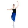 Danzcue Adult Wrap Ballet Dance Skirt, Royal, M-L-Adult view 1