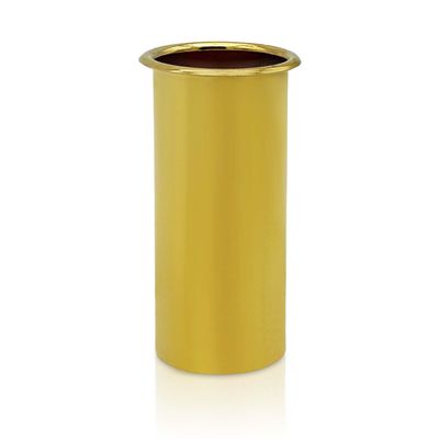MARINE CITY Brass Drain Tube Corrosion Resistant Easy Functional and Smooth Design for Boat Water Marine Transom Motor Well Live well Bait well (3 x 1-1/4 Inches)