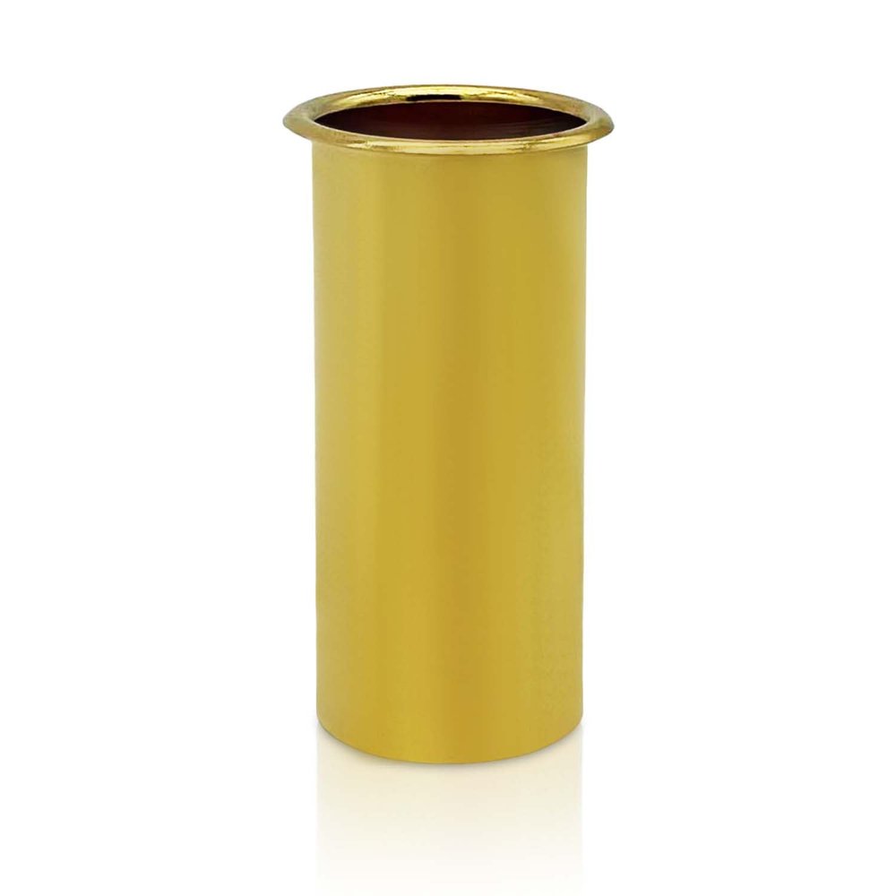 MARINE CITY Brass Drain Tube Corrosion Resistant Easy Functional and Smooth Design for Boat Water Marine Transom Motor Well Live well Bait well (3 x 1-1/4 Inches)
