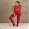 Maasai Activewear Women's Compression Leggings | High Waist Tummy Control view 3