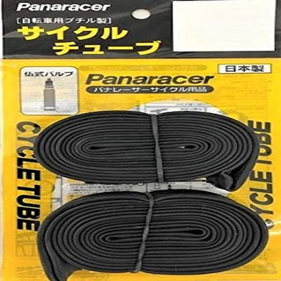 Panaracer 0TW700-20LF-NP Tube, Made in Japan, W/O 27.6 x 0.7-23C, Presta Style Long Bulb, 1.9 inches (48 mm)