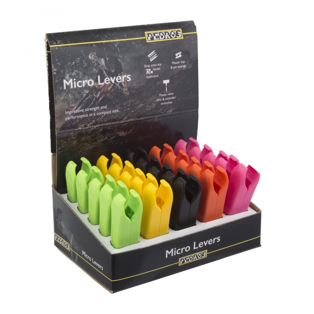 Pedro's' Display Box Micro Levers - 6400040