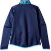 NBA by Outerstuff NBA Youth Girls Oklahoma City Thunder Aviator Full Zip Jacket, Dark Navy, Youth Medium(10-12) view 2