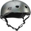 S1 Mega Lifer Helmet for Skateboarding, BMX, and Roller Skating - Extra-Large Fit for Bigger Heads - EPS Fusion Foam, CPSC & ASTM Certified - Silver Gloss Glitter X-Large (24.5") view 1