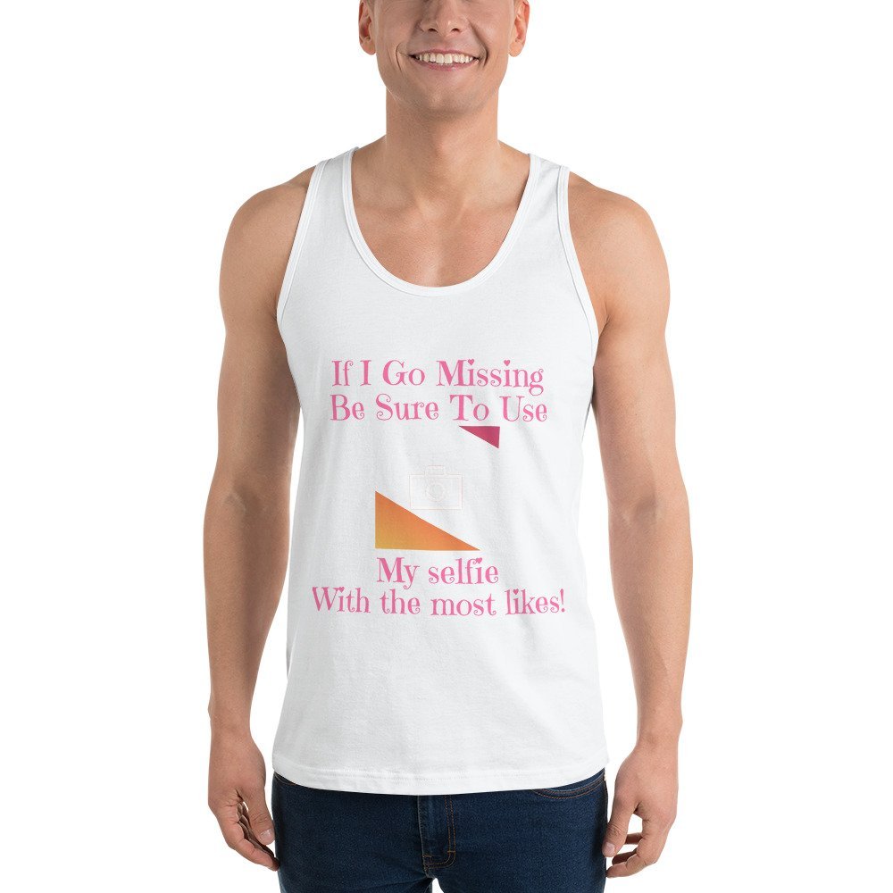 kangarooze Selfies/Social Media Gift/Funny Tank Top Shirt for Selfie Sticks/Selfie Sticks
