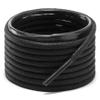 Shoemate Wax Round Shoelaces for Boots and Dress Oxford Shoes, Shoe Strings, 01 Black, 63"(160cm) 4-Hei WAR-160-4 view 1