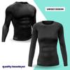 Precision Essential Base Layer Long Sleeve Shirt - Black view 4