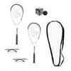 Dunlop Sports Squash Racquet Set (Includes 2 Racquets, 2 Eyeguards, 1 Ball, Cover) (Beginner Package) view 1