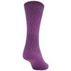 GOLDTOE Women's Ultra Soft Texture Crew Socks, 3 Pairs, Raspberry/Cinder/Black, Shoe Size: 6-9 view 4