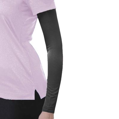Monterey Club Perfomance Dry Swing Stripe Arm Sleeves #AR06 (Black, Small)