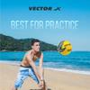 Vector X VB-Spike-Moulded-4 Rubber Volleyball, Size 4 (Multicolour) view 3