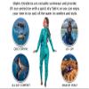 Slip Ins Dive Skins for Women, Zippered Swim Suit with Rash Guard and UV Protection, Perfect for Surfing, Swimming, Diving, Snorkeling, and Other Water Sports, Reflections, Medium view 3