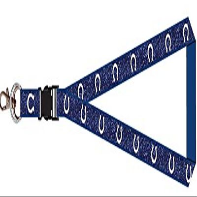 Aminco NFL Indianapolis Colts Color Sparkle Lanyard