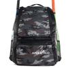Athletico Baseball Bat Bag - Backpack for Baseball, T-Ball & Softball Equipment & Gear for Youth and Adults | Holds Bat, Helmet, Glove, & Shoes |Shoe Compartment & Fence Hook (Gray Camo) view 1