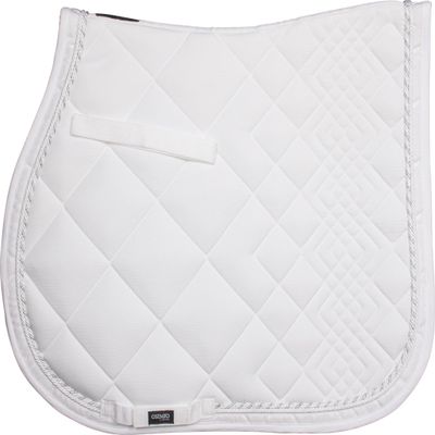 CATAGO Diamond All Purpose Saddle Pad White