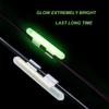 THKFISH Fishing Glow Sticks Rod Tip Glow Sticks Fishing Rod Floats Glow Sticks Fishing Rod Night Fishing Light Fishing Green Fluorescent Light 20pcs(10bags) #M view 4