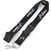 Aminco NFL Detroit Lions Team Lanyard, Black, 6