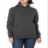 Amazon Essentials Women's Regular-Fit Brushed Back Fleece Pullover Hoodie (Available in Plus Size), Charcoal Heather, XX-Large view 1