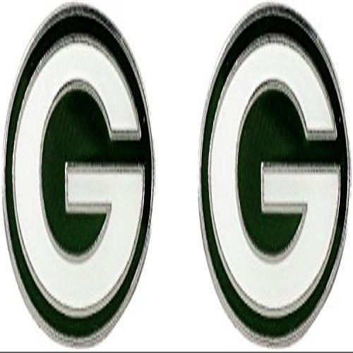 Aminco NFL Green Bay Packers Logo Post Earrings