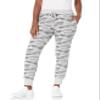 Amazon Essentials Women's Fleece Jogger Sweatpant (Available in Plus Size), Light Grey Camo, X-Large view 1