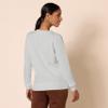 Amazon Essentials Women's Fleece Crewneck Pullover Sweatshirt (Available in Plus Size), Light Grey Heather, Small view 2