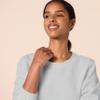 Amazon Essentials Women's Fleece Crewneck Pullover Sweatshirt (Available in Plus Size), Light Grey Heather, Small view 4