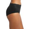 Bali Women's Hi-Cut Panties, High-Waisted Smoothing Panty, High-Cut Brief Underwear for Women, Comfortable Underpants, Black Lace, X-Large view 2
