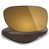 Mryok Plus Polarized Replacement Lenses for Oakley Turbine OO9263 Sunglasses, HD Polarized, UV Protection, Impact Resistant & Perfectly Fit - Bronze Gold view 1