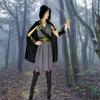 DSplay Women's Hooded Huntress Costume (L) view 2