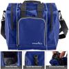 Athletico Bowling Bag for Single Ball - Single Ball Tote Bag With Padded Ball Holder - Fits a Single Pair of Bowling Shoes Up to Mens Size 14 (Blue) view 3