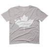 0086. Canada Flag Maple Leaf Canadian Pride Retro Vintage Style for Men T Shirt (Light Gray 2X-Large) view 1