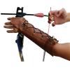Nachvorn Handmade Leather Arm Guard Bow Hand Shooting Glove Brown view 2