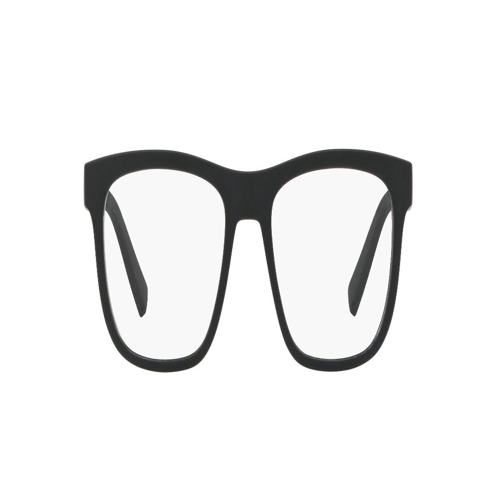 Armani Exchange A|X Mens AX3050 Square Prescription Eyewear Frames, Matte Black/Demo Lens, 53 mm