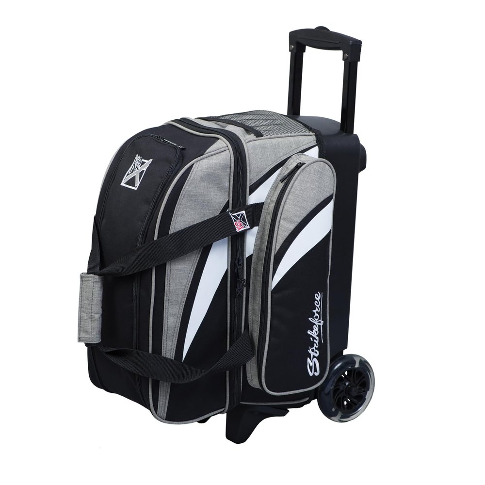 KR Strikeforce Cruiser Smooth Double Roller with Shoe Compartment and Side Accessory Pocket (Stone)
