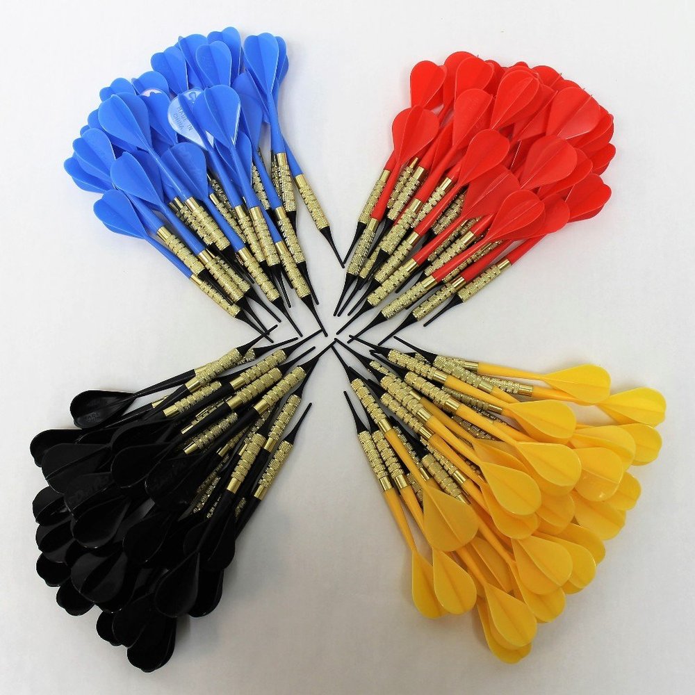 Dartboard Billiard Pro House Darts, 12.07 Grams, 0.25 inch Tips, 100 Pack