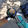 GRAPHICS & MORE Tiger Stalking at Sunset Butterflies Bicycle Handlebar Bike Bell view 2