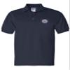 ALLNTRENDS Men's Polo T Shirt Coast Guard Embroidered USCG Top USA Embroidery (M, Navy Blue) view 1