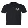 ALLNTRENDS Men's Polo T Shirt US Navy Embroidered Army Top USA American Soldier (L, Black) view 1