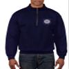 ALLNTRENDS Adult Zip Collar Sweatshirt USCG Embroidered Coast Guard Top America (2XL, Royal Blue) view 2