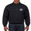 ALLNTRENDS Adult Zip Collar Sweatshirt USCG Embroidered Coast Guard Top America (2XL, Royal Blue) view 3