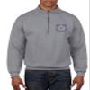 ALLNTRENDS Adult Zip Collar Sweatshirt USCG Embroidered Coast Guard Top America (2XL, Royal Blue) view 4