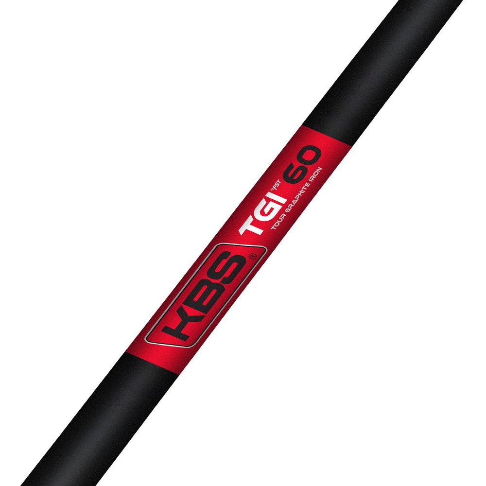 KBS TGI Tour Graphite Iron .355" Tapered Tip Set (Choose Weight/Flex and Set Quantity) (100, 3-PW Set (8 Shafts))