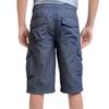 UNIONBAY Boys' 100% Cotton Cargo Short with Pull On, Elastic Waist (5, Cruiser Blue Grey) view 2