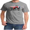1968 1969 AMC AMX Red/White/Blue Full Color Design Tshirt 2XL Grey view 1